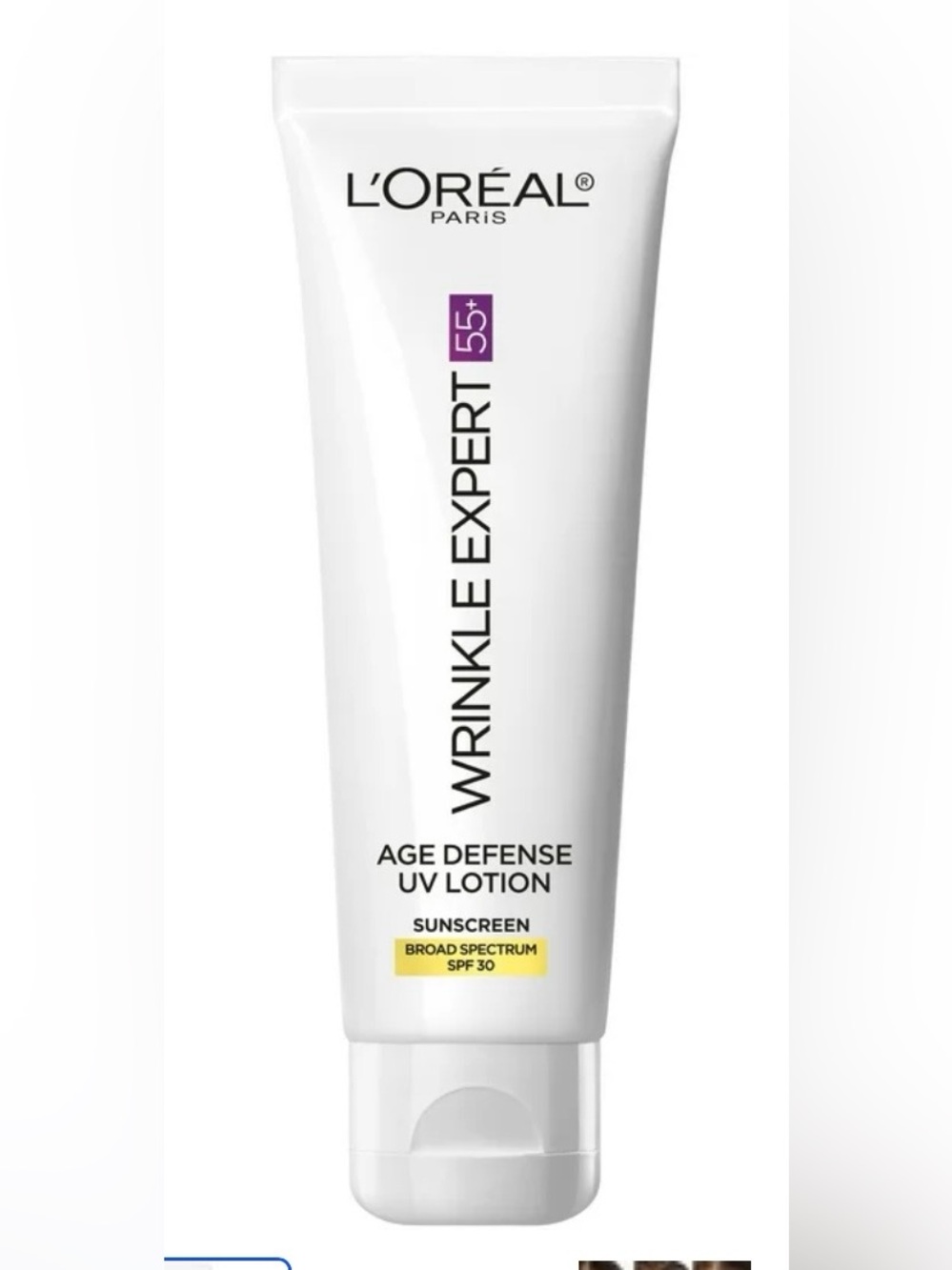 L'Oréal Wrinkle Expert Age Defense UV Lotion 55+ wrinkle expert NIB